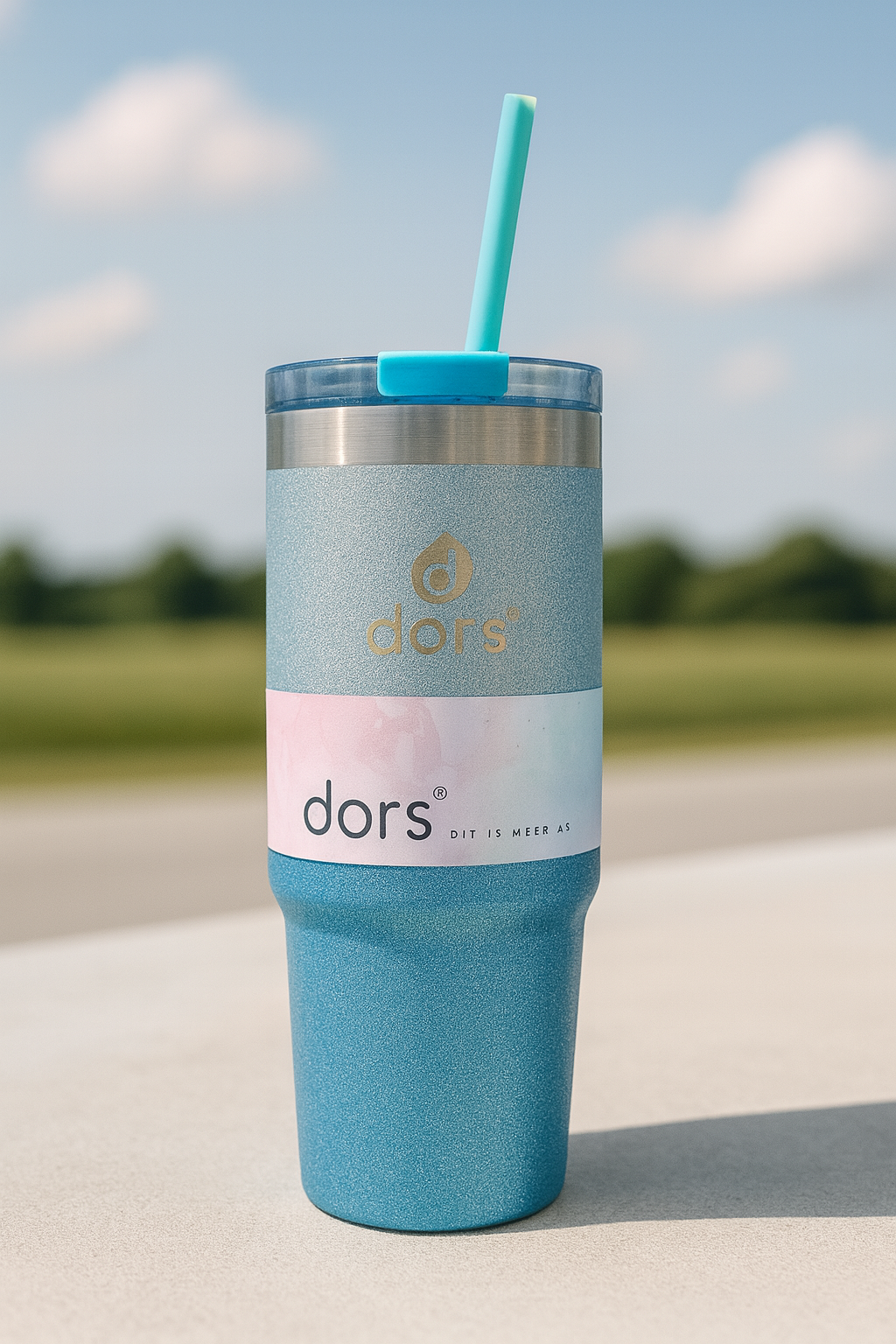 Aurora Glitter tumbler