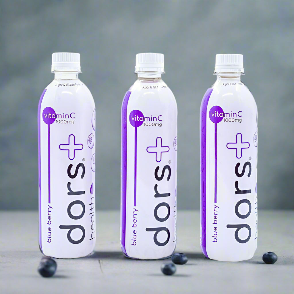 dors plus 500ml 1000mg Vitamin C Water - Blue Berry (Case of 24)