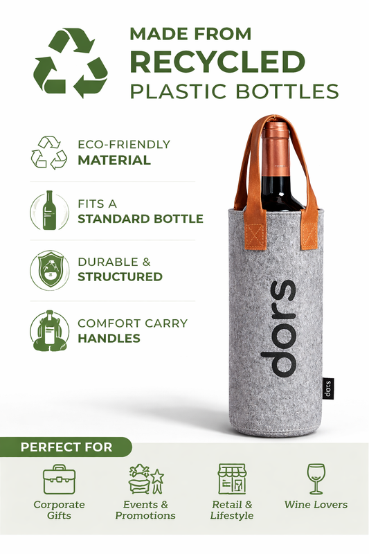 dors RPET wine holder bag - Made from Recycled Plastic bottles