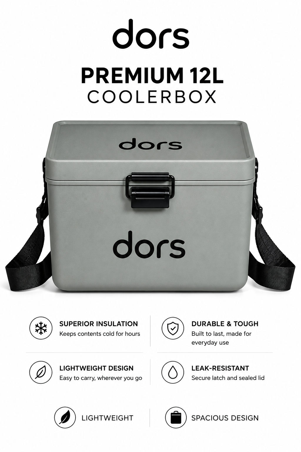 dors Green Urban 12L Cooler-box