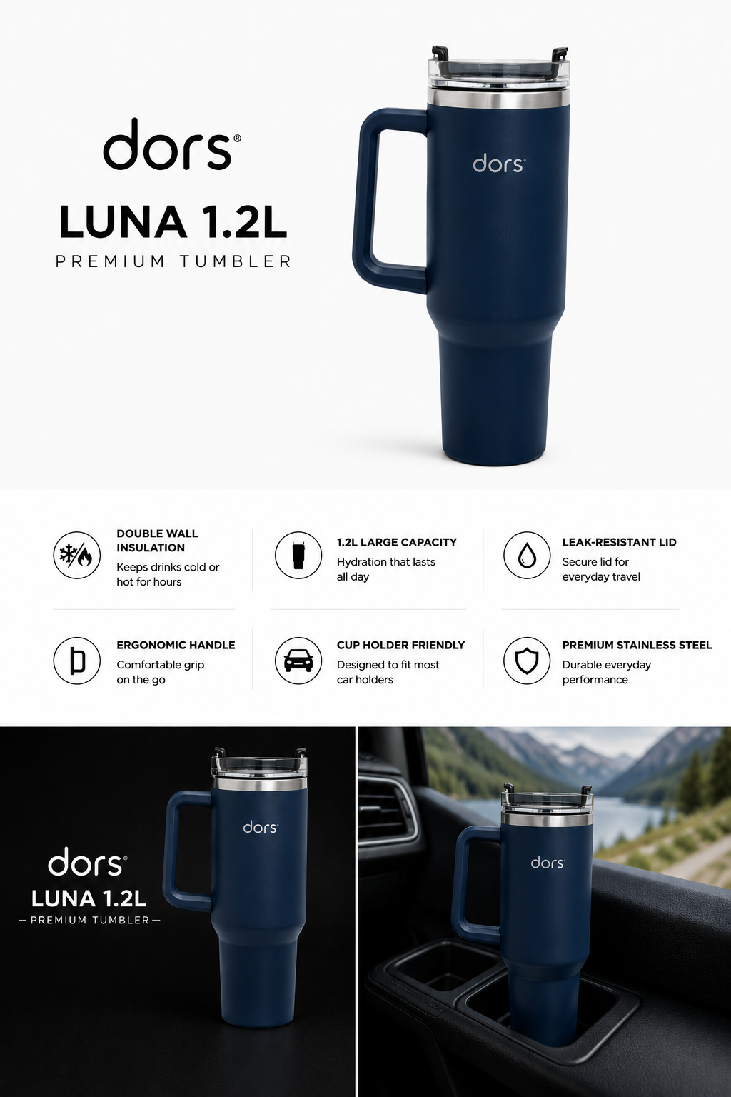 dors 1.2L Luna Tumbler