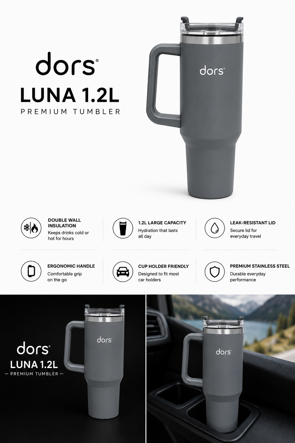 dors 1.2L Luna Tumbler