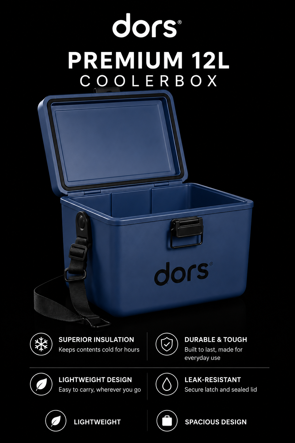 dors Navy Urban 12l Cooler-box