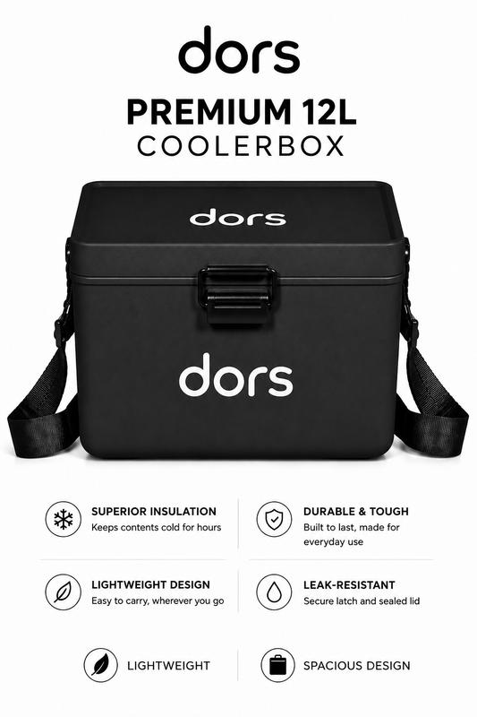dors Black Urban 12L cooler-box