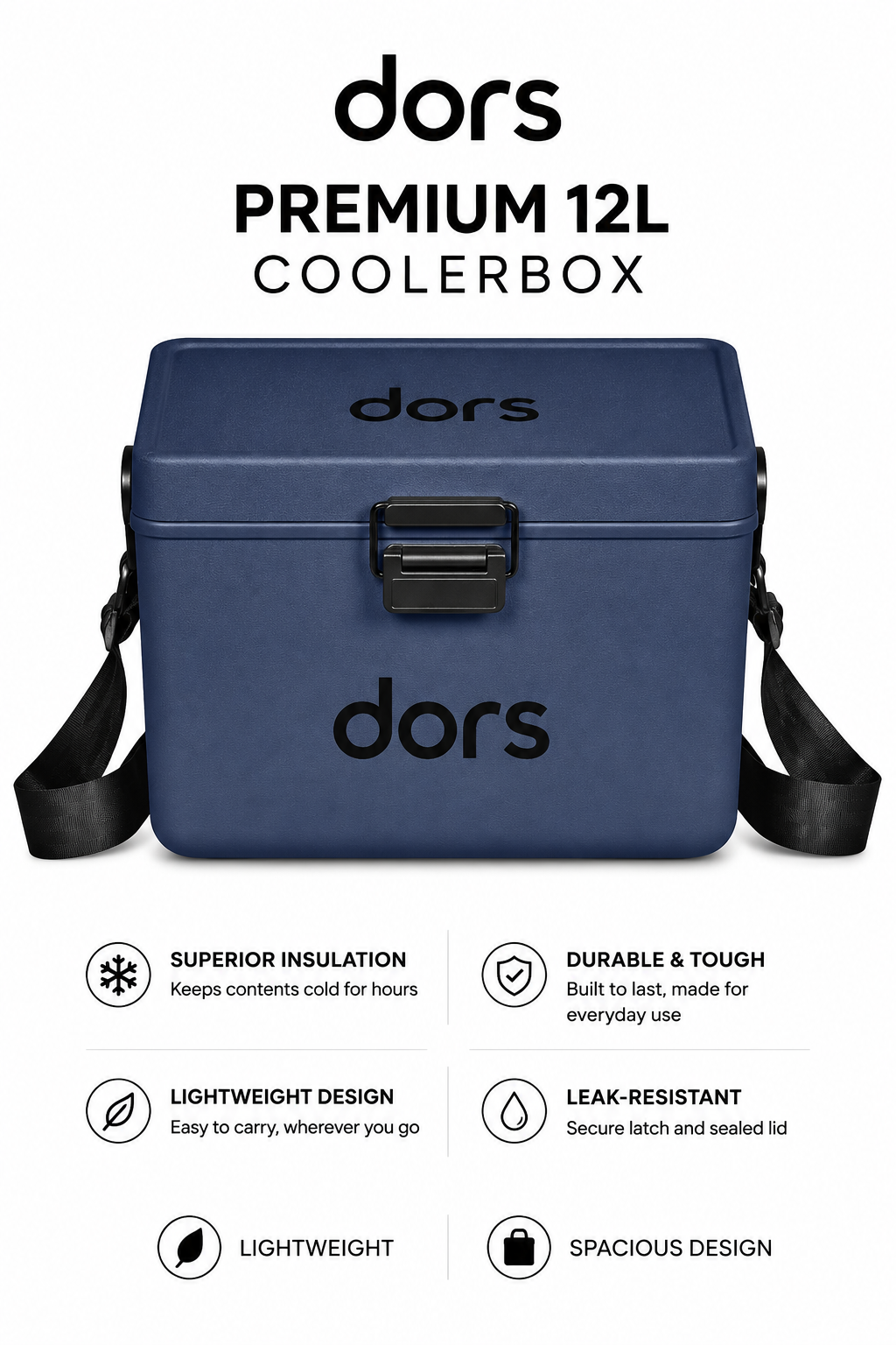 dors Navy Urban 12l Cooler-box